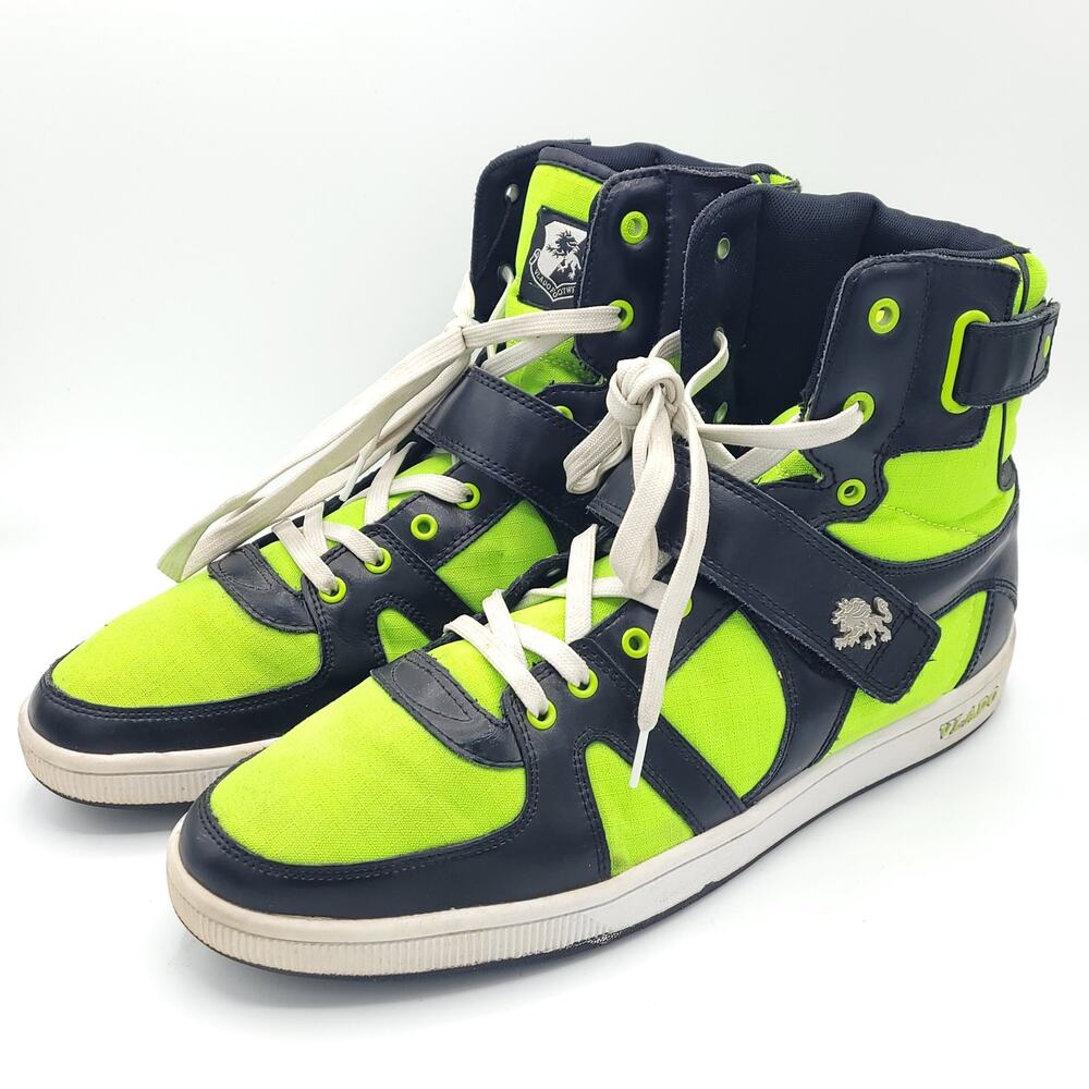 Vlado high-top green black men's size 12